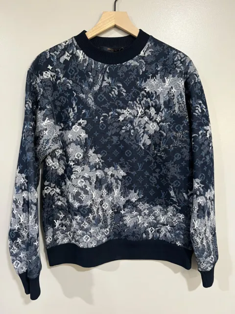 Louis Vuitton Virgil Abloh Monogram Gradient Sweatshirt Very Rare Sold Out  Large