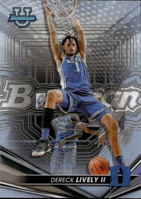 2022-23 Bowman University Best Dereck Lively II Refractor Parallel SP #1 $1.25SH