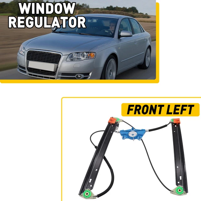 REGOLATORE FINESTRINO PER OPEL/VAUXHALL ASTRA G MK4 1998-2009 POSTERIORE SINISTRO CON MOTORE