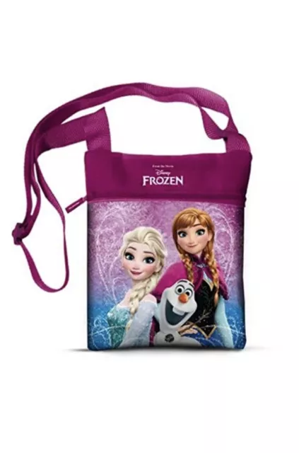 Disney Star Frozen -Borsetta Tracolla Spalla Quadrata - Bambini Ragazzi  16.5x21