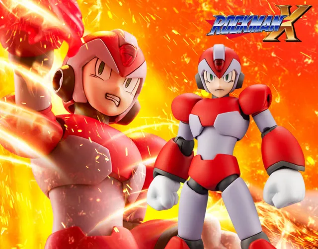 Megaman X Rockman X X Rising Fire Ver. 1/12 Model Kit KOTOBUKIYA