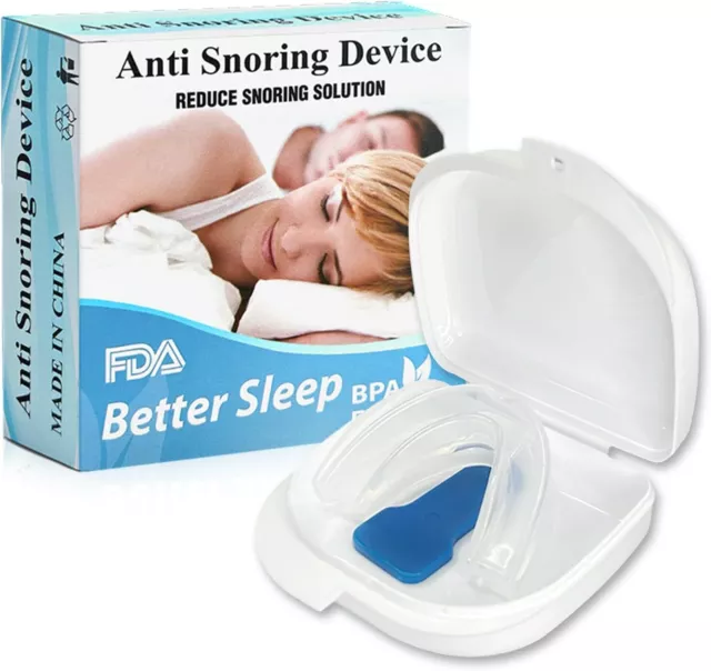 Anti Snoring Devices - Anti-Snoring Mouthpiece, Solution 2in1, white