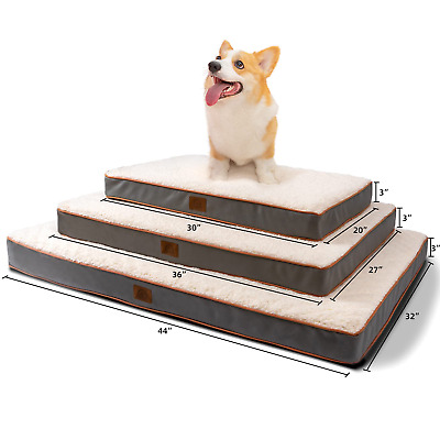 Orthopedic Dog Bed - Pet Bed for Dogs，with Removable Machine Washable Cover for