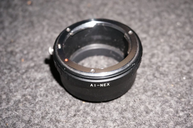 AI-NEX Adapter Ring for Nikon F Lens to Sony Alpha E Mount Camera