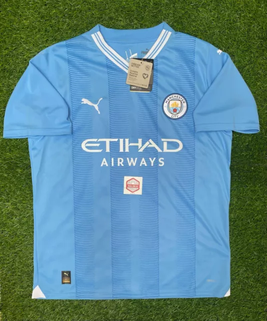 T-Shirt Calcio PUMA Manchester City New 2023/24 Supporto