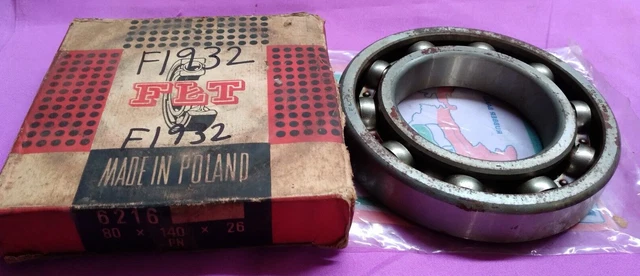 6216 -  Deep Groove Bearing - 80x140x26mm