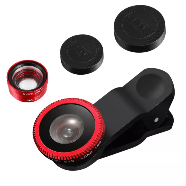 Fish Eye Lens for Phone 11 Macro Camera Mobile 3 in Phones Intelligent