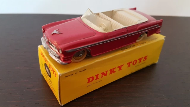 Dinky toys 24A Chrysler New Yorker  d'origine Made in France Meccano