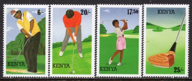 031 - Kenya 1995 - Golf - Sport - MNH Set