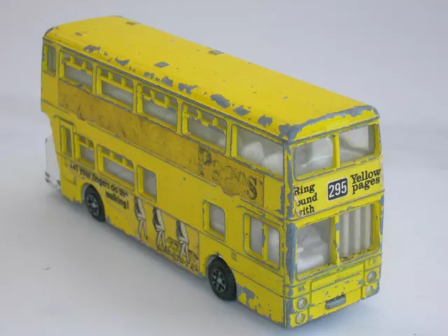 Vintage Dinky Toy Leyland Atlantean Double decker Bus No 295