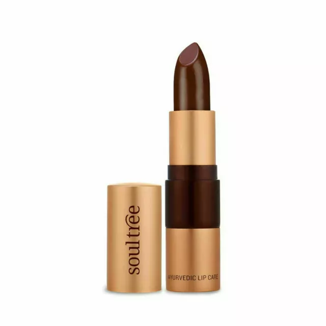 SoulTree Ayurvedic Lipstick Creamy Cacao 815 Shade With Matte Finish 4gm