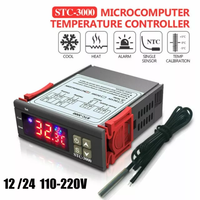 Thermostat contrôleur de température Smart STC3000 contrôle optimal de la tem