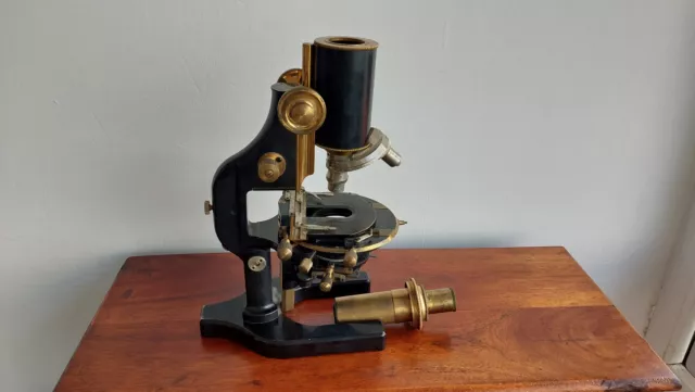 Zeiss Antique Brass Microscope for restoration