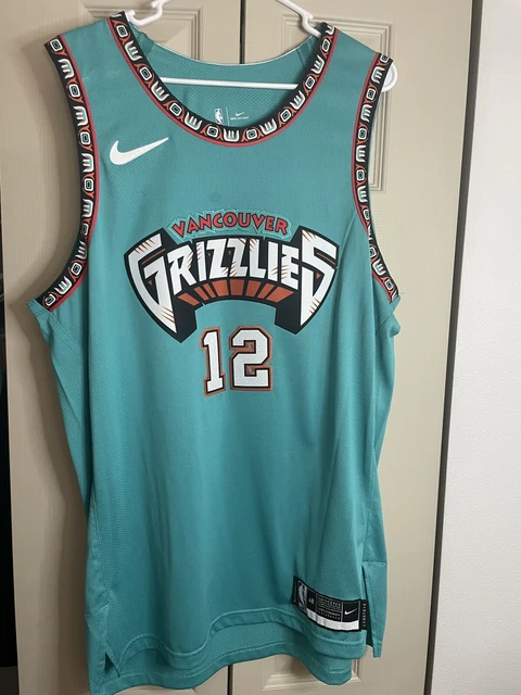 NIKE JA MORANT City Edition Memphis Grizzlies Jersey Sz 48 L