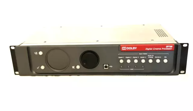 Dolby CP750 Digital Cinema Audio Processor FOR PARTS AND REPAIR