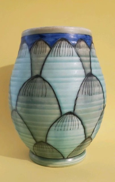 EARLY CHARLOTTE RHEAD Crown Ducal 'Turin' Vase c1932 Pattern 2691 £83. ...