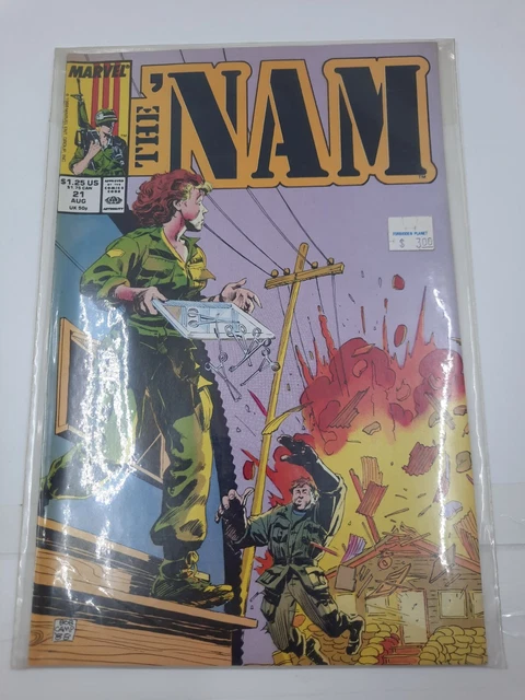 The 'Nam #21. 1988, Marvel Comics. Vietnam War / Military.