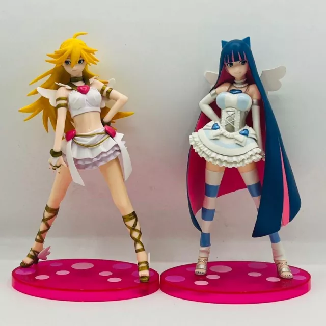 Panty and Stocking with Garterbelt Premium Figure Set of 2 TV Anime No Box Japan