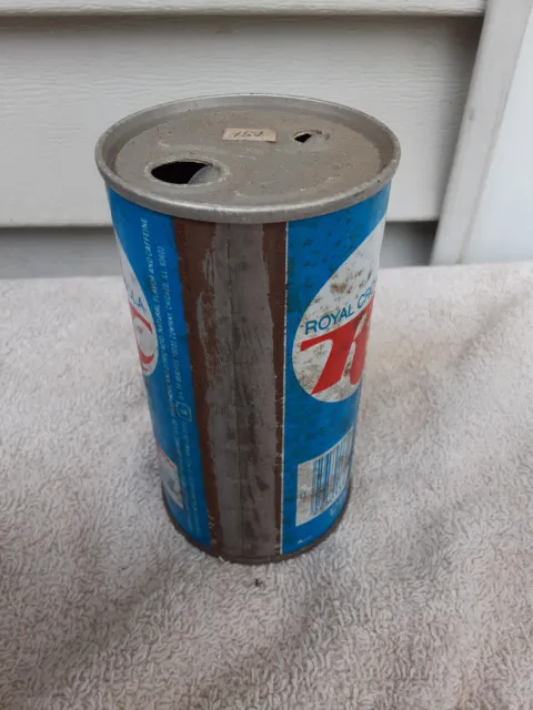 Rc Cola Push First Bands Of America Straight Steel Soda Can Cans Empty Gar