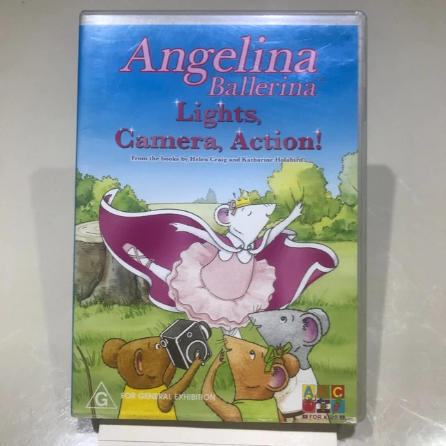 ANGELINA BALLERINA Lights, Camera, Action DVD ABC Childrens Animated