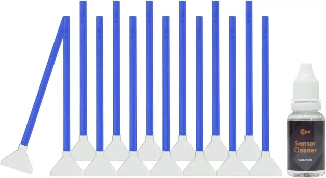 UES FFR24 Kit de Nettoyage pour capteur de caméra Plein Format Écouvillons