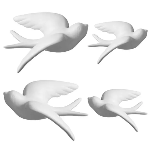 3D Keramik Vogel Beliebte Wand Hängen Kunst Dekoration Esszimmer Büro Garten