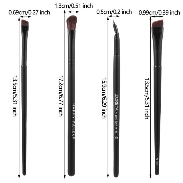 Superfine Professionnel Doux Brosse à sourcils Brosse à contour des sourcils 2
