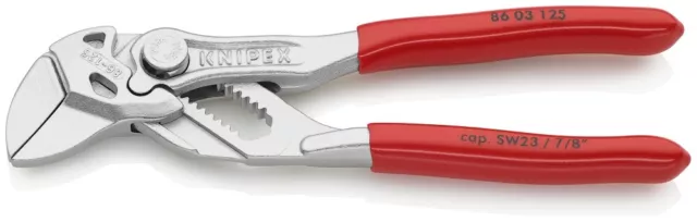 KNIPEX 86 03 125 Pince de Clé Pince Et Clé à Ecrous en Un 125 MM