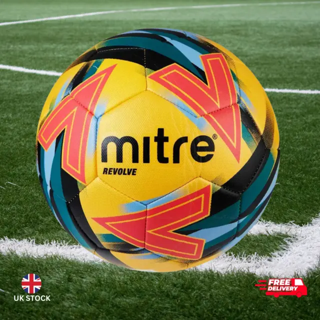 MITRE TRAINING IMPEL Revolve Foot Ball Match Soccer Sport Game Football  Size 5 £19.49 - PicClick UK