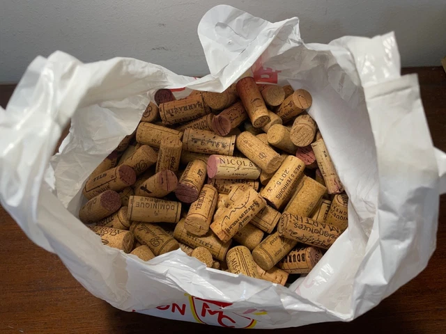 Bouchons De Liège Naturels Lot De 50 - 21x40mm - Pour Vin Fait Maison Et Bricolage
