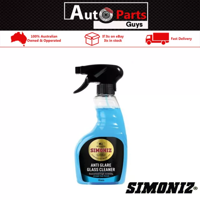 Simoniz Anti Glare Streak Free Finish Spray Glass Cleaner 500ML