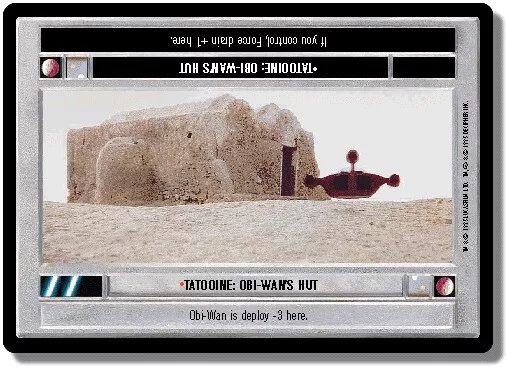 1x Tatooine: Obi-Wan Hut - Selten Moderate Play Premiere - Limitiert - BB (Star