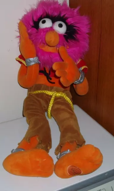 "Animal" Plush Soft Toy  - Rare - 20 "Jim Henson Muppets Walt Disney