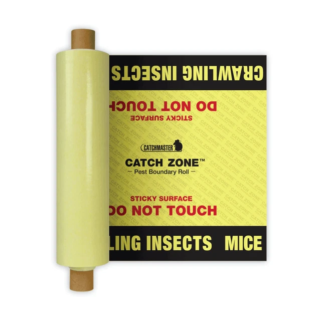 Catchmaster Catch Zone Pests Boundary Roll For Catching Mice &Insects 60ft x 12"
