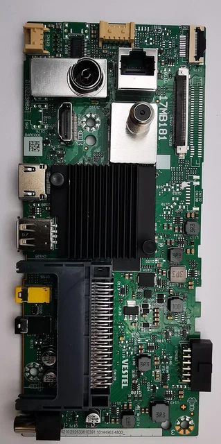 Carte Mère TV Panasonic TX-49FX550DE (17MB130S, 290817R1, MB-2387s144699) - Neuve
