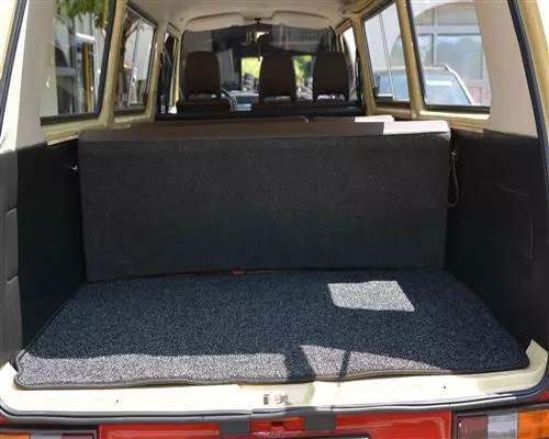 Schallschutzmatte Fußmatte Kofferraum Teppich passend für VW T3 Transporter