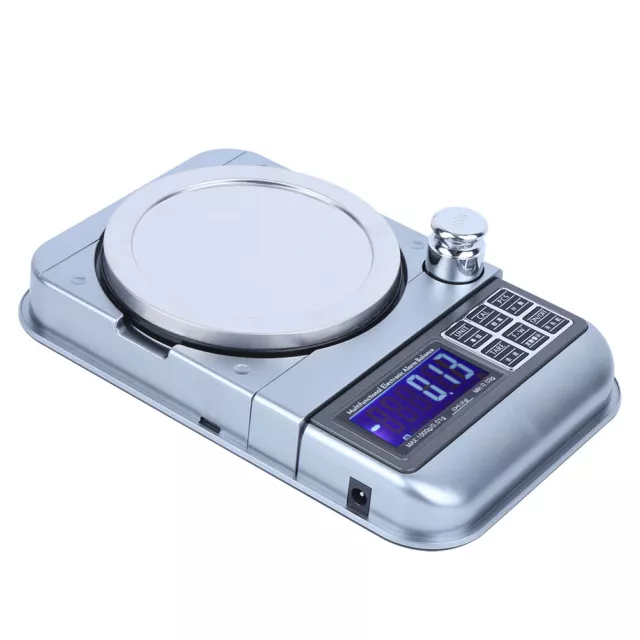 1000g/0.01g Jewelry Scale Electronic Quantitative Alarm Battery Charging Scal HD