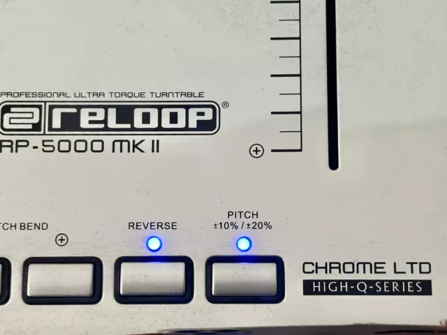 Reloop 5000 MKII Limited Edition Chrome HighQ + Ortofon Concorde Nightclub MKII 3