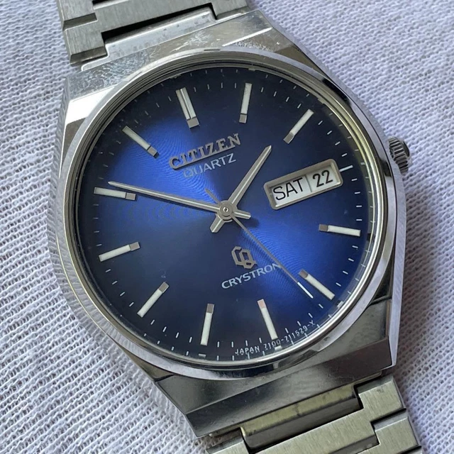 Citizen Quartz Cq Crystron Men's Quartz Watch (168
