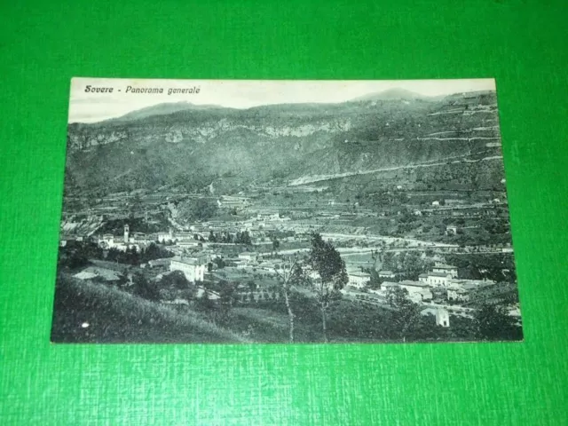 Cartolina Sovere - Panorama generale 1920 ca.