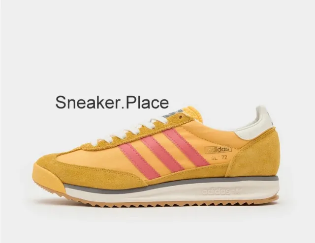 adidas Originals SL 72 RS Men's Trainers in Yellow and Red Limited Stock