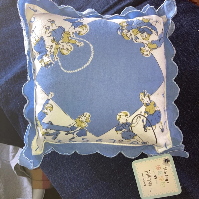 NWT Two’s Company  vintage baby pillow