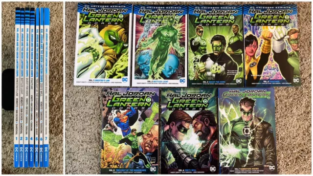 Green Lanterns Complete TPB Set 1 2 3 4 5 6 7 8 9 - DC Rebirth Rage Planet 57