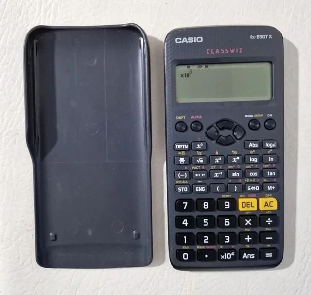 CASIO FX83GTX FX83GTX Scientific Calculator Black Key Stages 3 & 4