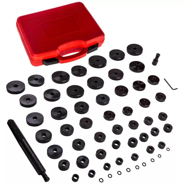 52 pcs Coffret extraction de roulement disques 18-65 mm Bushing Bearing Press