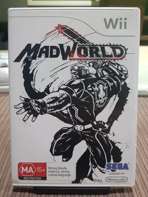 MAD WORLD - Nintendo Wii - PAL - Complete with Manual $19.95 - PicClick AU