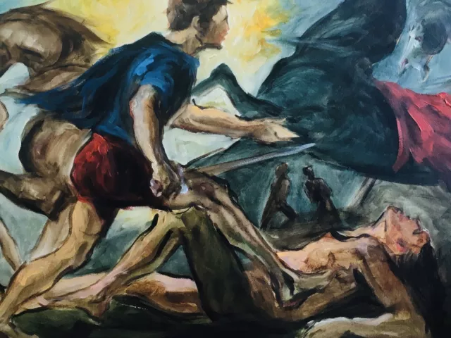 OLIO SU TELA 50x70 CM Di RODOLFO ZITO (1924-1995) 2