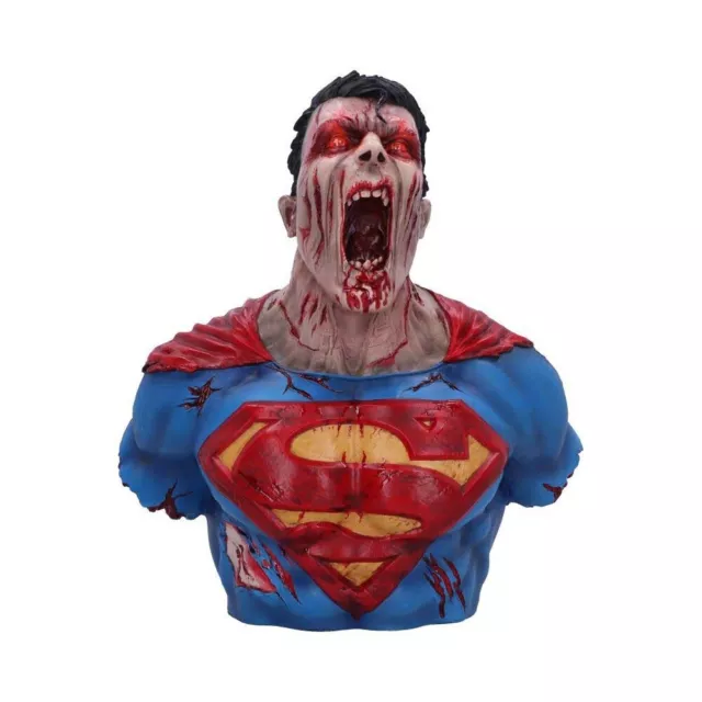 Nemesis Now Superman Dceased Zombie Bust 30Cm - Resin Ornament - Rrp £249.99