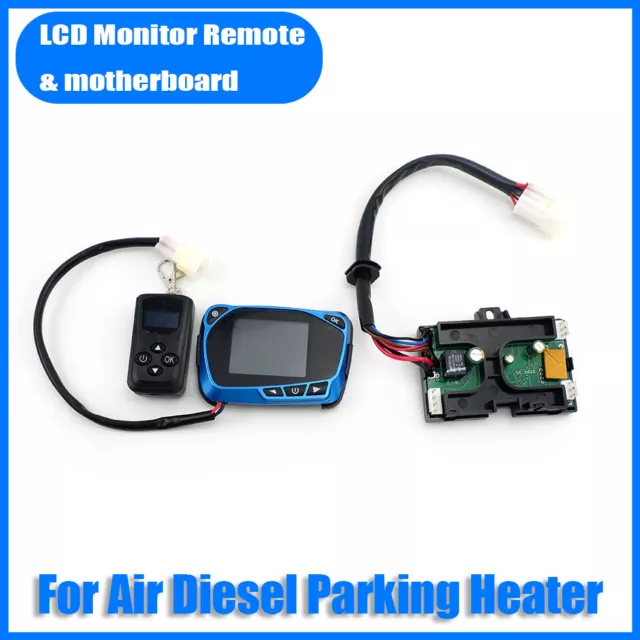12V Diesel Heater LCD Monitor Switch Controller Motherboard Display Remote CN