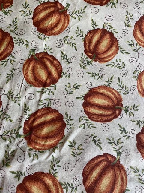 Pumpkin Fall Signature Classics Oakhurst Textiles Fabric 44" x 6.5 Yards Autumn
